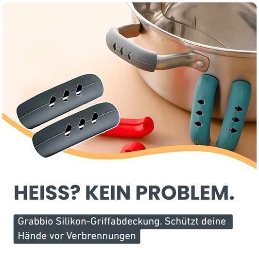 Silikon-Griffabdeckungen – Hitzeschutz für Töpfe & Pfannen (2–8 Stück)