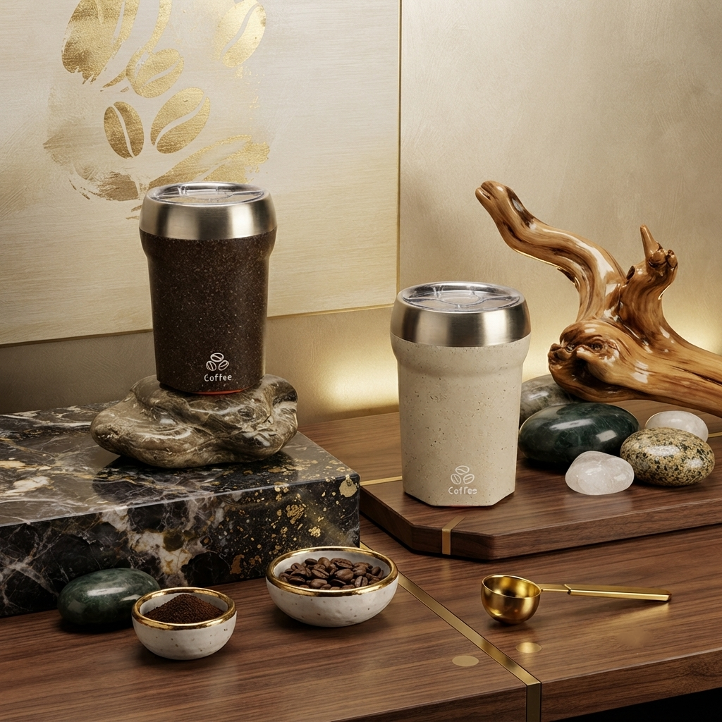 Der Premium Coffee-Recycling-Becher: Wo Design auf magische Stabilität trifft