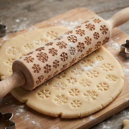 Zauberhafte Weihnachtsbäckerei: Motiv-Nudelhölzer für Plätzchen mit dem gewissen Etwas