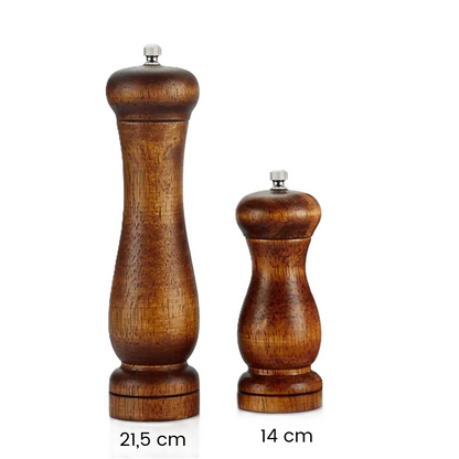 Profi-Pfeffermühle Eiche – Langlebigkeit trifft Präzision