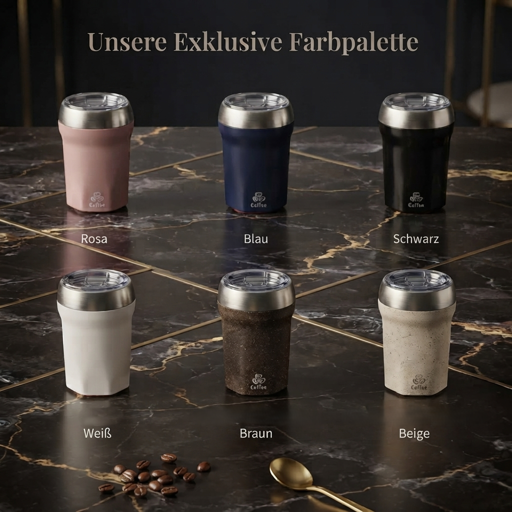 Der Premium Coffee-Recycling-Becher: Wo Design auf magische Stabilität trifft