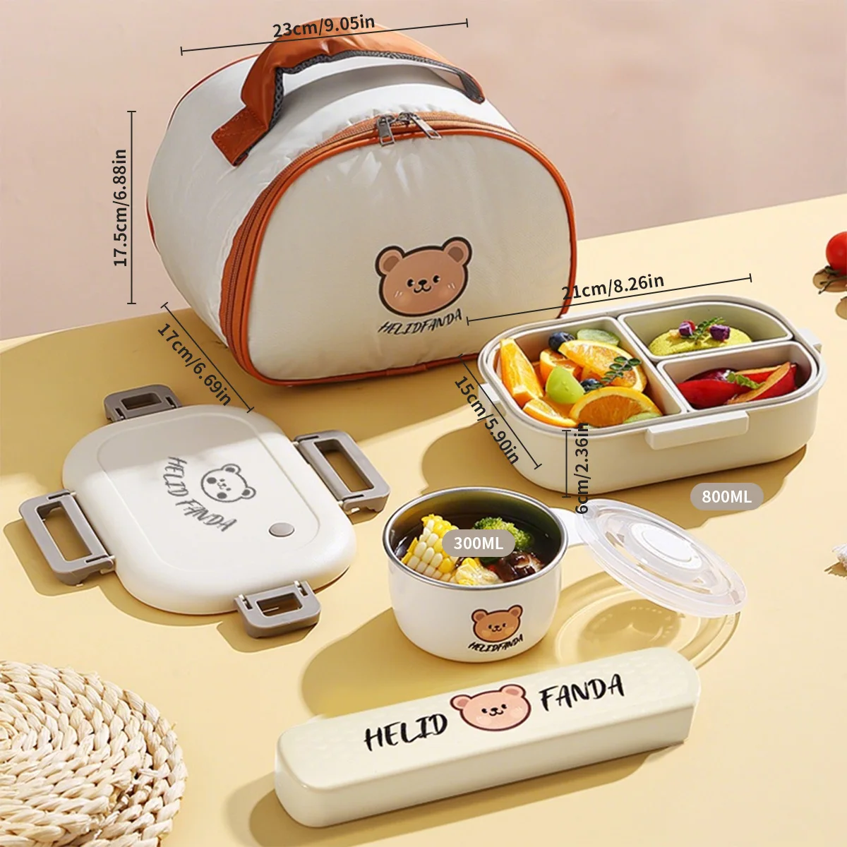 🎒 WORTHBUY Brotdose für Kinder: Der coole Held für die Schultasche!