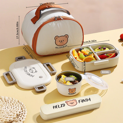 🎒 WORTHBUY Brotdose für Kinder: Der coole Held für die Schultasche!