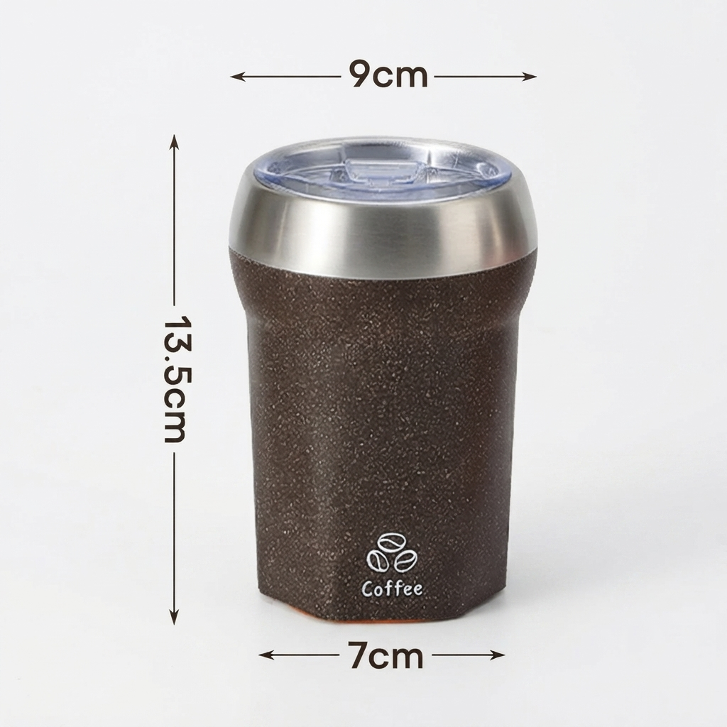 Der Premium Coffee-Recycling-Becher: Wo Design auf magische Stabilität trifft