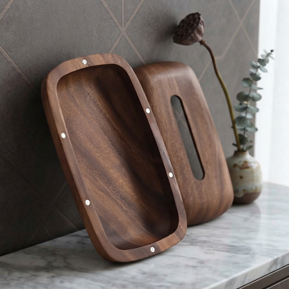 Edle Taschentuchbox aus massivem Wallnussholz – Minimalistischer Luxus für dein Zuhause