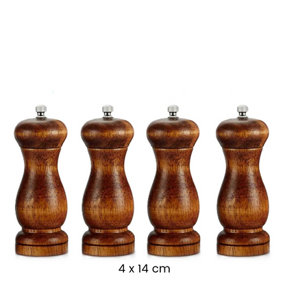 Profi-Pfeffermühle Eiche – Langlebigkeit trifft Präzision