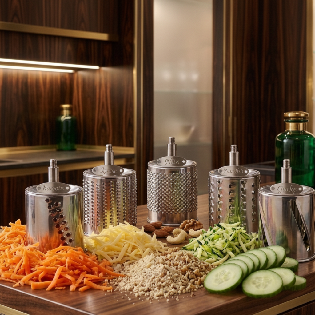 Gourmet-Trommelreiben- Set