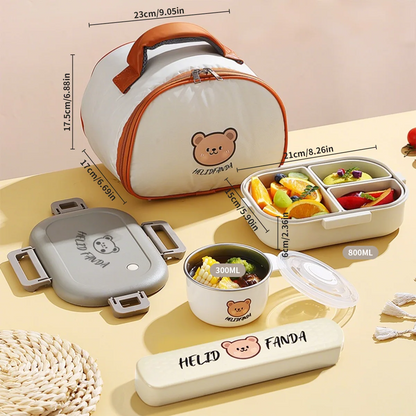 🎒 WORTHBUY Brotdose für Kinder: Der coole Held für die Schultasche!