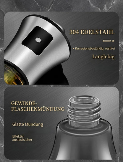 Ölsprüher aus Glas & Edelstahl- Feiner Sprühnebel