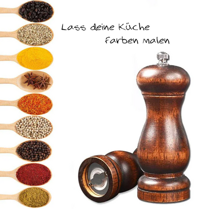 Profi-Pfeffermühle Eiche – Langlebigkeit trifft Präzision
