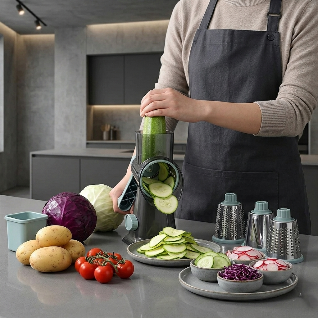 Gourmet-Trommelreiben-Set