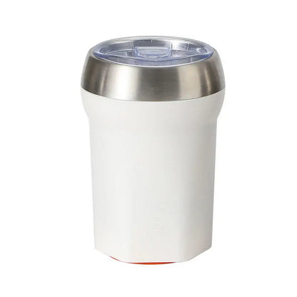 Coffee Tumbler with Suction Base Spill-Proof Bottom Grip Mug 400ML Coffee Cup with Lid Portable Insulated Vacuum Flask