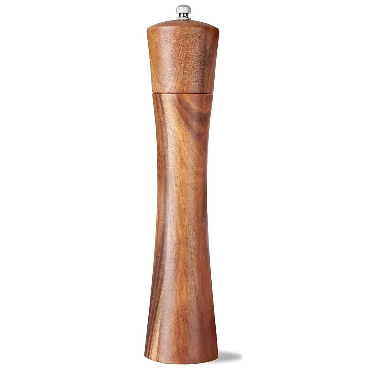 Premium Akazienholz Gewürz- und Pfeffermühle mit Keramikmahlwerk – Kulinarische Präzision trifft auf zeitlose Natur-Eleganz