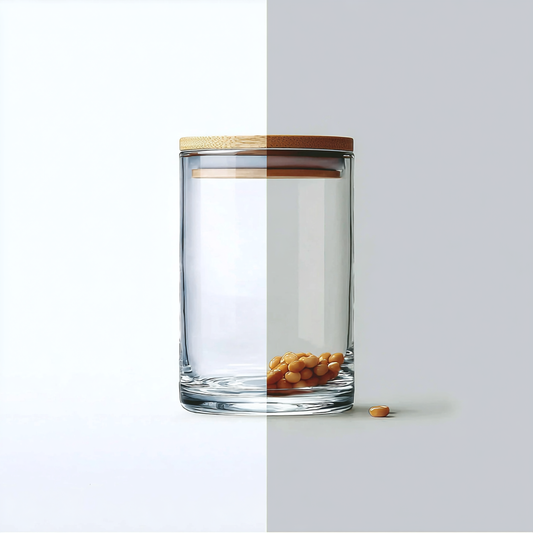 Vorratsgläser mit Bambusdeckel – 280ml